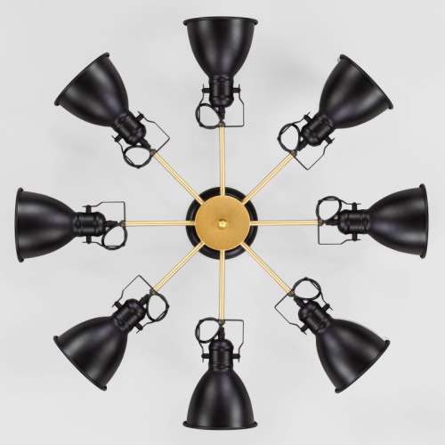 Люстра на штанге Eurosvet 70112/8 черный