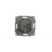 Розетка с заземлением ELBI Zena Vega 609-010300-217