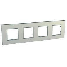 Рамка 4-постовая Schneider Electric Unica Quadro MGU6.708.57