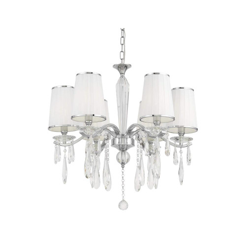 Подвесная люстра Lumina Deco Alessia LDP 1726-6 CHR