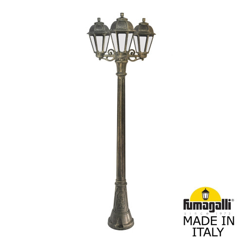 Садово-парковый светильник Fumagalli ARTU BISSO/SABA 3L K22.158.S30.BXE27