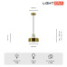 Подвесной светильник Lightera Lucerne LE130L-23WB