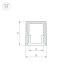 Алюминиевый профиль с экраном Arlight SL-Mini-8-2000 Anod+Opal 036832