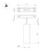 Трековый магнитный светильник Arlight MAG-VIBE-SPOT-HANG-R35-10W Day4000 (WH, 24 deg, 48V) 044470