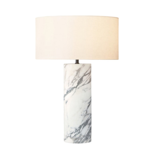 Настольная лампа Delight Collection 5003T white marble