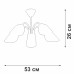 Потолочная люстра Vitaluce V3335-7/5PL