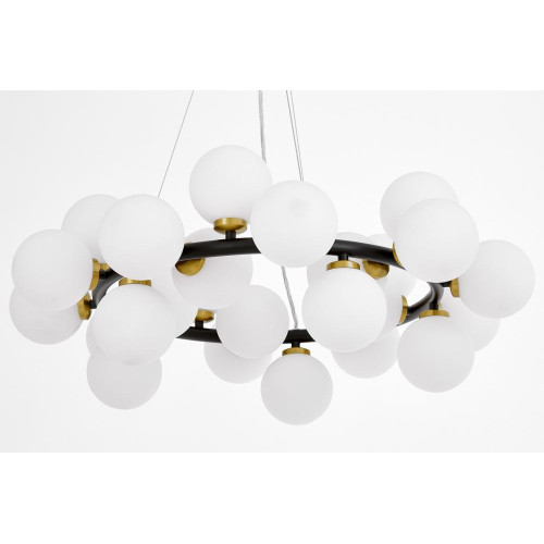 Подвесная люстра Lumina Deco Marsiada LDP 6033-25 BK+MD