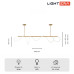 Потолочная люстра Lightera Nyasa LE117L-80GA WIFI