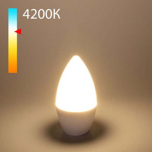 Лампа светодиодная Elektrostandard BLE1403 E14 8W 4200K свеча матовая 4690389152313 a048727