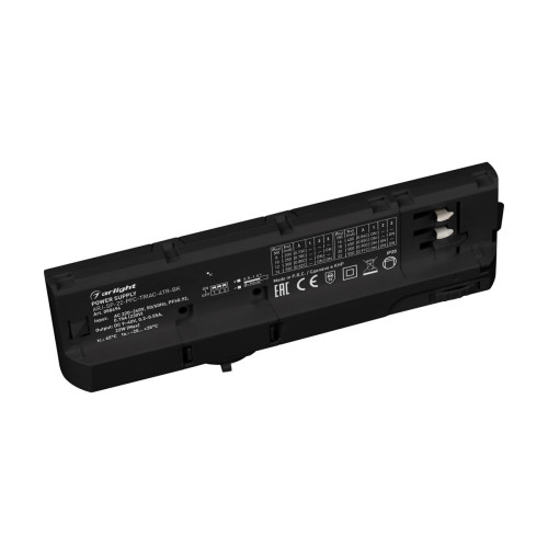 Блок питания для трековых систем Arlight ARJ-SP-22-PFC-TRIAC-4TR-BK (22W, 9-40V, 0.2-0.55A) (IP20 Пластик) 058494 Блок питания для трековых систем Arlight ARJ-SP-22-PFC-TRIAC-4TR-BK (22W, 9-40V, 0.2-0.55A) (IP20 Пластик) 058494