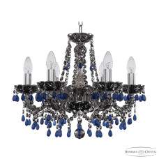 Подвесная люстра Bohemia Ivele Crystal 1410/6/160 Ni V3001 M731