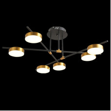 Потолочная люстра Natali Kovaltseva LED LAMPS 81101/6C GOLD BLACK