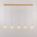 Подвесной светильник Delight Collection MD25030003-5B gold/clear Подвесной светильник Delight Collection MD25030003-5B gold/clear