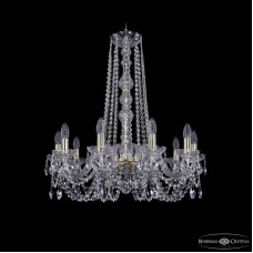 Подвесная люстра Bohemia Ivele Crystal 1402/10/240/h-73 G