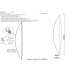 Настенный светильник Crystal Lux CLT 029W400 WH