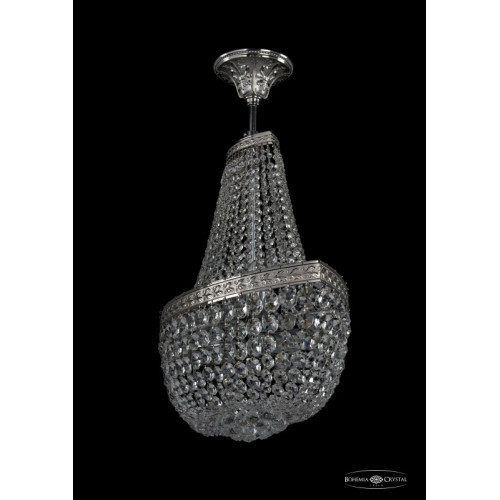 Люстра на штанге Bohemia Ivele Crystal 19283/H1/55IV Ni
