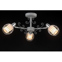 Люстра на штанге Natali Kovaltseva OSLO 81041-3C STAIN GRAY