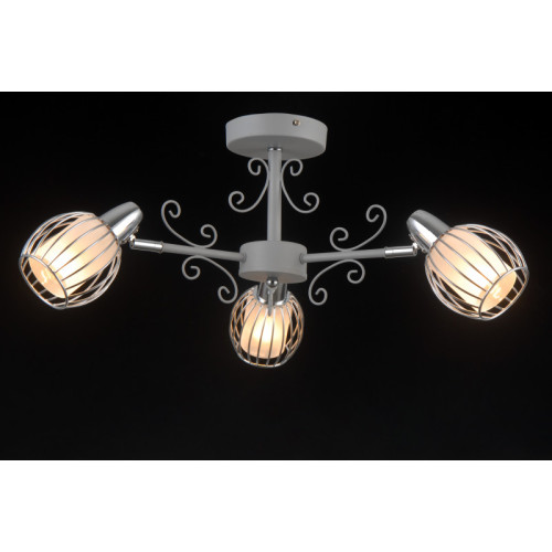 Люстра на штанге Natali Kovaltseva OSLO 81041-3C STAIN GRAY