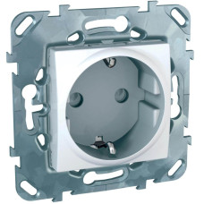 Розетка Schneider Electric Unica с/з со шторками 16A 250V MGU5.037.18ZD