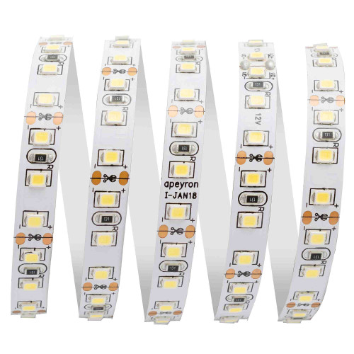Светодиодная лента Apeyron 12В СТ 9,6Вт/м smd3528, 120д/м IP20 600Лм/м 5м 3000К 32BL