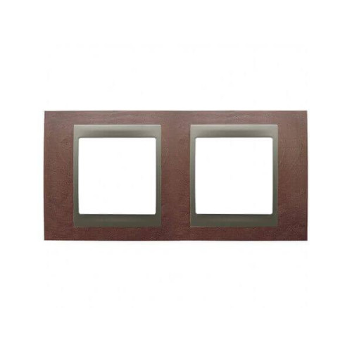 Рамка 2-постовая Schneider Electric Unica Top MGU66.004.2M3