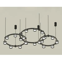 Комплект подвесного светильника Ambrella Light Techno Ring XR92092200 (A9209x3, C9242, C9238, C9232, N8462, N8478)