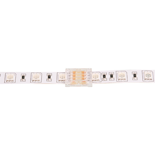 Коннектор последовательный для ленты SMD RGB шириной 10мм, комплект 3шт WOLTA WLS-4PIN-RGB-10MM-I