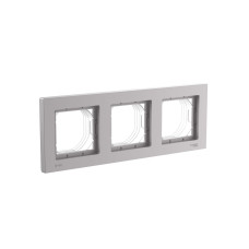 Рамка 3-ая, универсальная Systeme Electric AtlasDesign Aqua Алюминий ATN440303