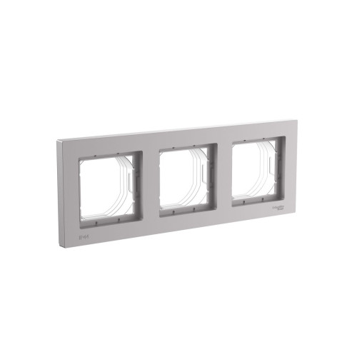 Рамка 3-ая, универсальная Systeme Electric AtlasDesign Aqua Алюминий ATN440303