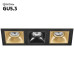 Встраиваемый светильник Lightstar Domino D537030703 (214537+214503+214507+214503)
