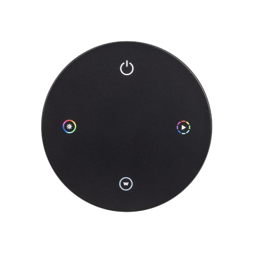 Пульт Arlight SMART-801-22-1G-RGBW Black (3V, Magnet, 2.4G) 046479