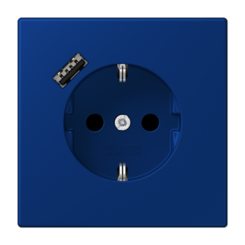 Розетка 2K+З USB Typ A Jung LC1520-18A261