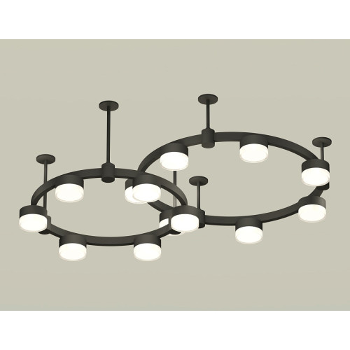 Комплект подвесного светильника Ambrella Light Techno Ring XR92221006 (A9222, A9227, C9238, C9232, N8399)