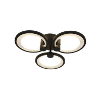 Потолочный светильник Эра Модерн Odry CLL-1-46W 3K-6,5K RC BK