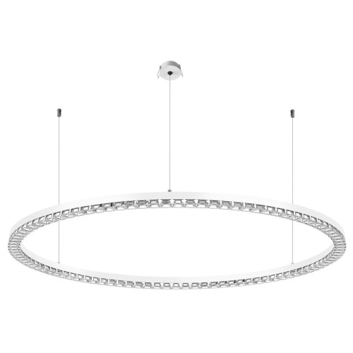 Подвесная люстра Arlight SP-DIAMOND-R1250-80W Warm3000 (WH, 45 deg, 230V, TRIAC) 055264