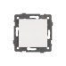 Механизм выключателя одноклавишный непроходной Arlight SWT-MK01-PL-WH-V (250V, 10A) 049867