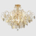 Потолочная люстра Crystal Lux ESMIRALDA PL9 GOLD