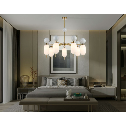 Люстра на штанге Ambrella Light High Light Ceramo Modern LH53106