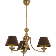 Люстра на штангера Kutek San Marino Lampshade SAN-ZW-3(P/A)CR