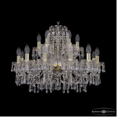 Подвесная люстра Bohemia Ivele Crystal 1403/12+6/240 G
