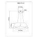 Подвесной светильник Myfar Cordelia MR9121-CL