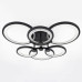 Потолочный светильник Эра Модерн Odry CLL-1-117W 3K-6,5K RC BK