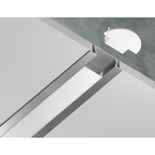 Алюминиевый встраиваемый профиль Ambrella Light Alum Profile GP1001AL