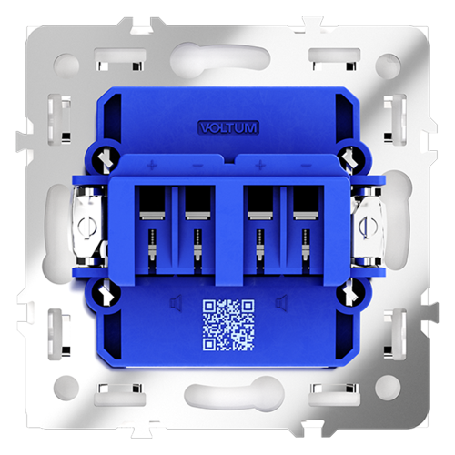 Розетка акустическая Voltum S70 VLS060301