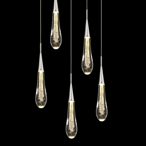 Подвесной светильник Delight Collection DD20591-5 chrome