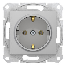 Розетка Schneider Electric Sedna с з/к без шторок 16A 250V SDN3001860