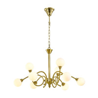Подвесная люстра Milosh Tendence Lola 0927CL-9GD