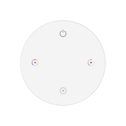 Пульт Arlight SMART-801-22-1G-RGBW White (3V, Magnet, 2.4G) 046480
