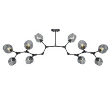 Люстра на штанге AM Group LOFT-10 BK