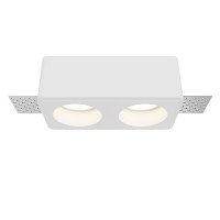Встраиваемый светильник Maytoni Gyps Modern DL123-GU10-02-W